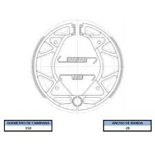 Bandas Kross 700017 Bws 125/Fmsh00839