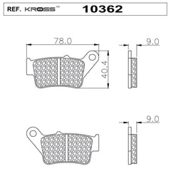 Pastillas Kross 10362