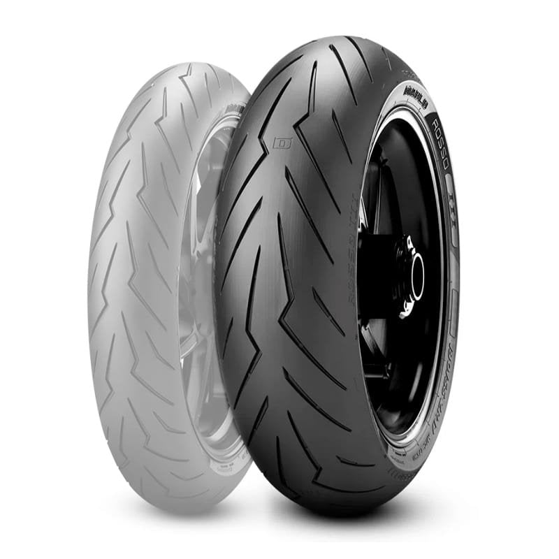 Llanta Pirelli Diablo Rosso 3 150/60-17 Sellomatic