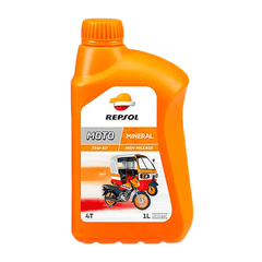 Aceite Repsol High Mileage Mineral 4T 25W-60 1Lt