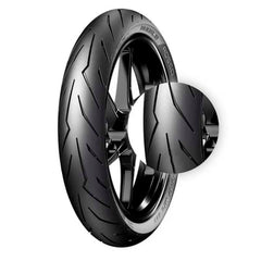 Llanta Pirelli Diablo Rosso Sport 80/90-14 Sellomatic