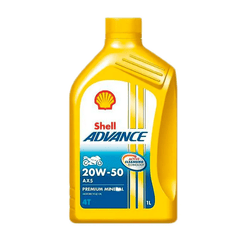 Aceite Shell Advance Ax5 20W-50 1 Litro